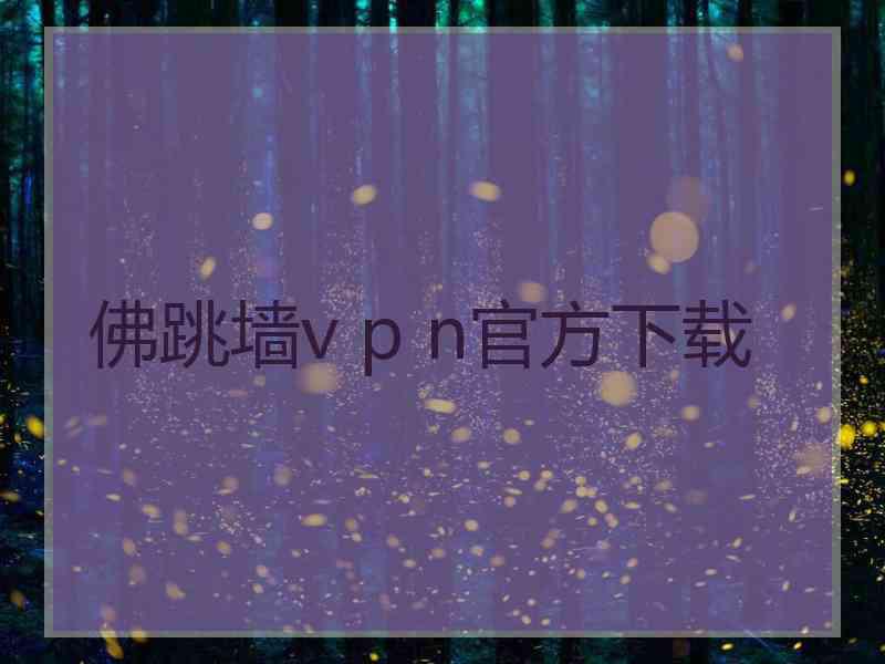 佛跳墙v p n官方下载