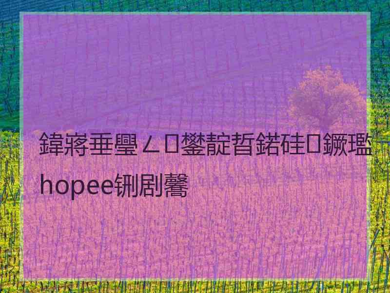 鍏嶈垂璺ㄥ鐢靛晢鍩硅鐝璼hopee铏剧毊