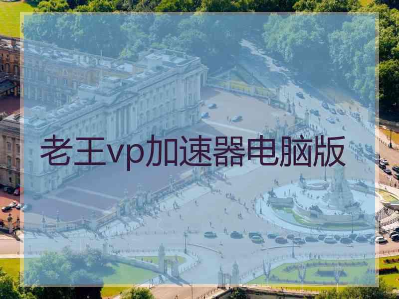 老王vp加速器电脑版