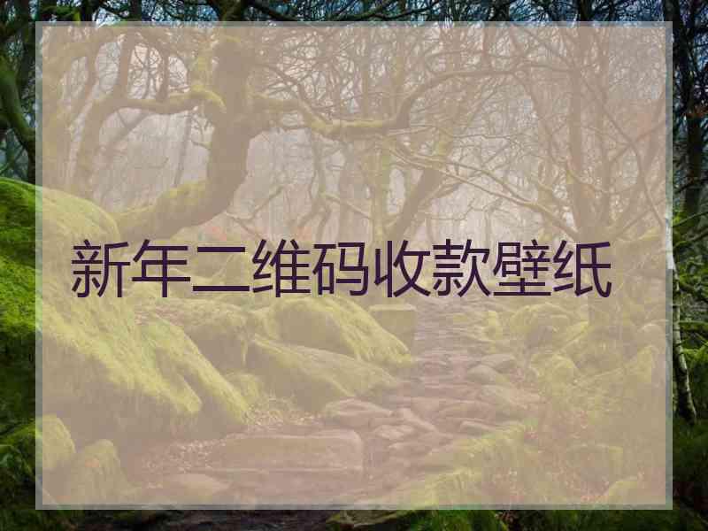 新年二维码收款壁纸