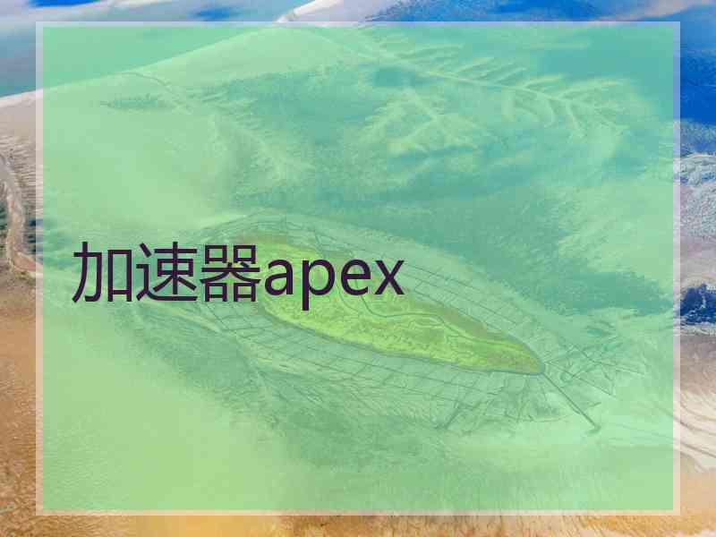 加速器apex