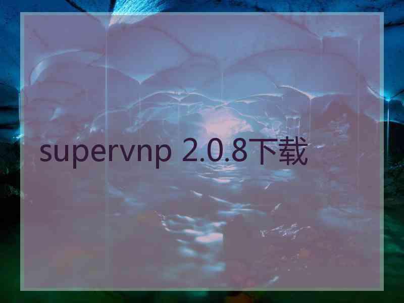 supervnp 2.0.8下载