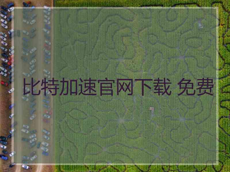 比特加速官网下载 免费