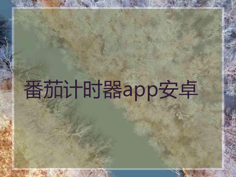 番茄计时器app安卓