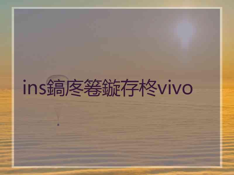 ins鎬庝箞鏇存柊vivo