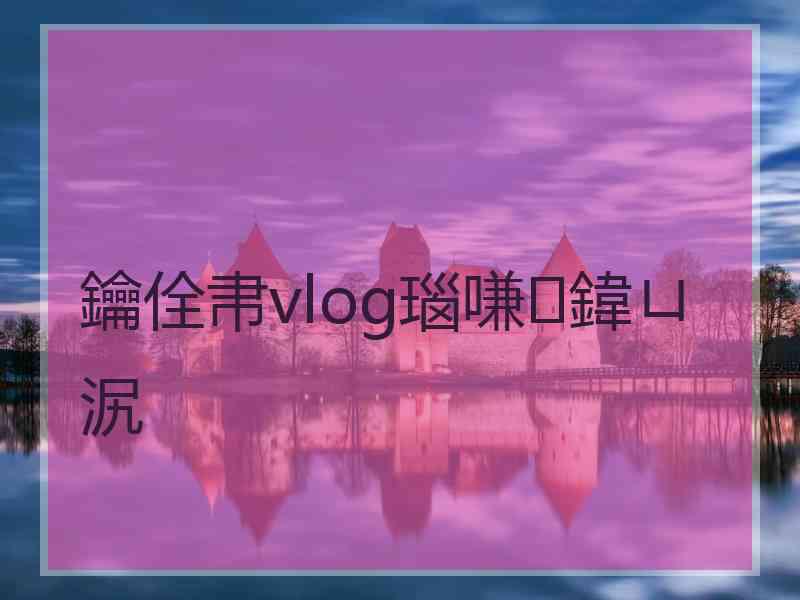 鑰佺帇vlog瑙嗛鍏ㄩ泦