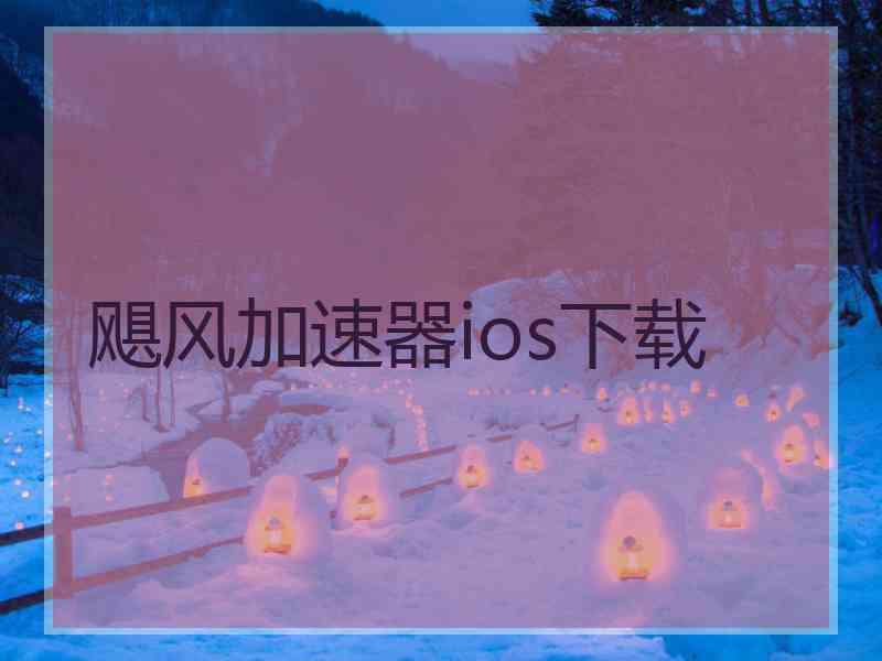 飓风加速器ios下载