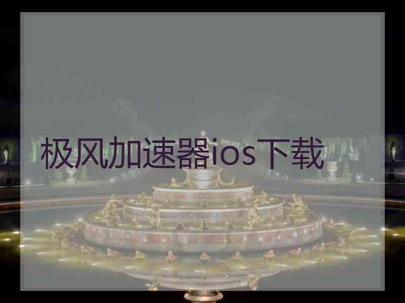 极风加速器ios下载