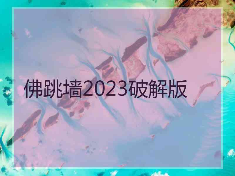 佛跳墙2023破解版