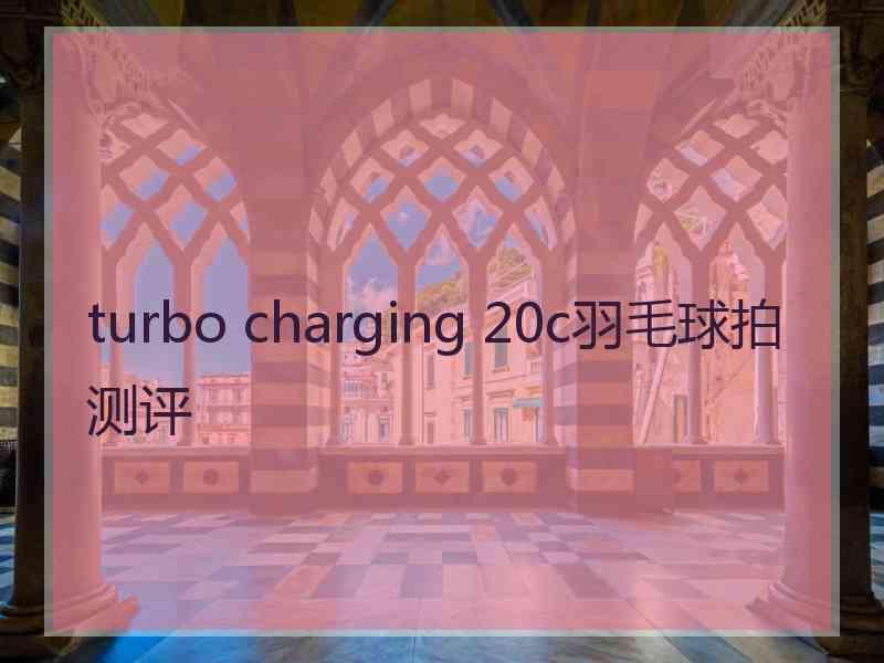 turbo charging 20c羽毛球拍测评