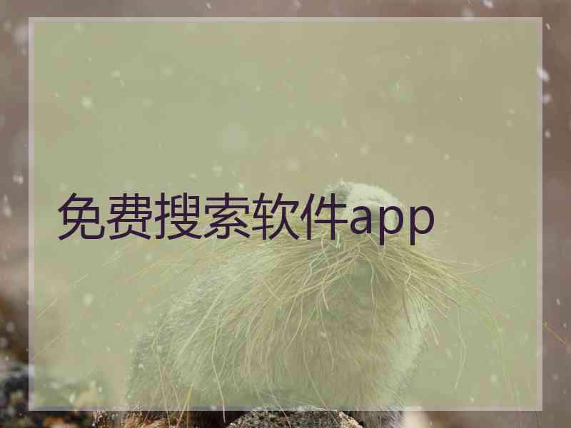 免费搜索软件app