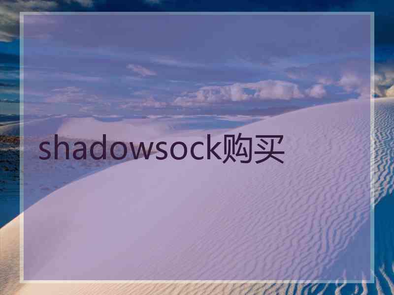 shadowsock购买