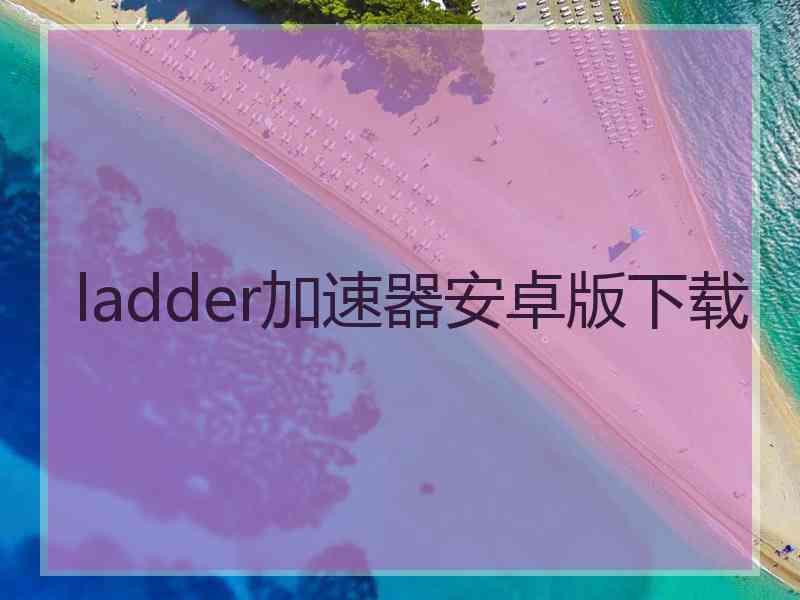 ladder加速器安卓版下载