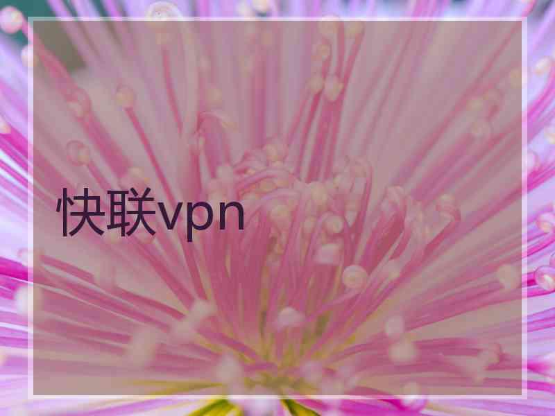 快联vpn